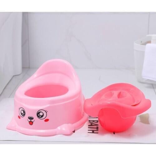 1 Pc Increase Size Cute Baby Potty Toilet Training Chair with Removable Storage Lid Easy Clean
