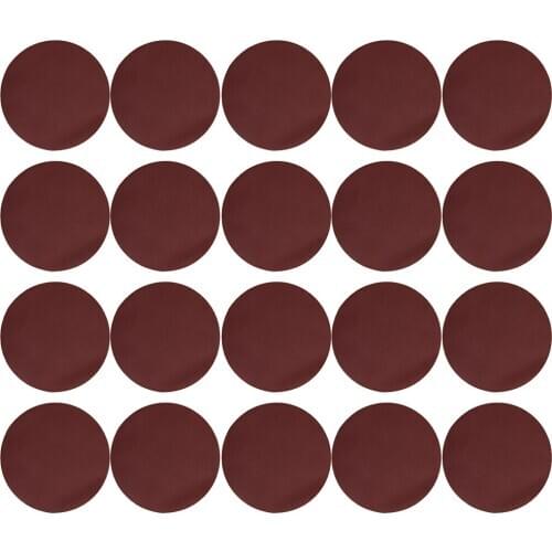 Utoolmart 10/20/50pcs Hot 125mm Flocking Disc Sandpaper Alumina Flocking Wood Sanding Deburring Grit 40~5000 Coated Abrasives