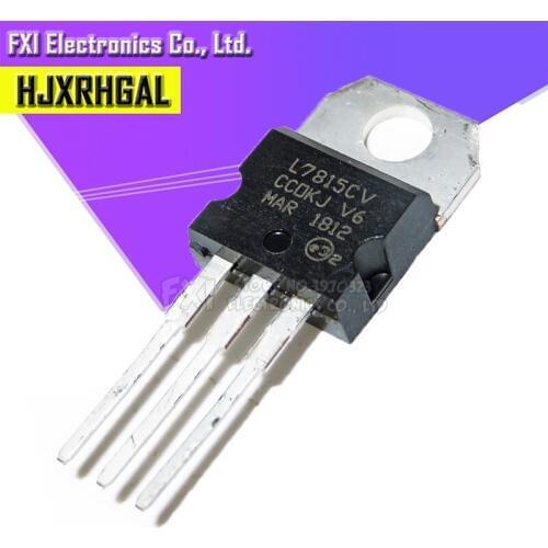 100PCS L7815CV TO220 L7815 TO-220 7815 LM7815 MC7815 stabilivolt voltage-regulator tube
