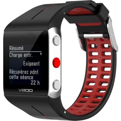 80% HOT SALES !!! Watch Band Adjustable Sweatproof Silicone Wristband Bracelet Replacement for Polar V800