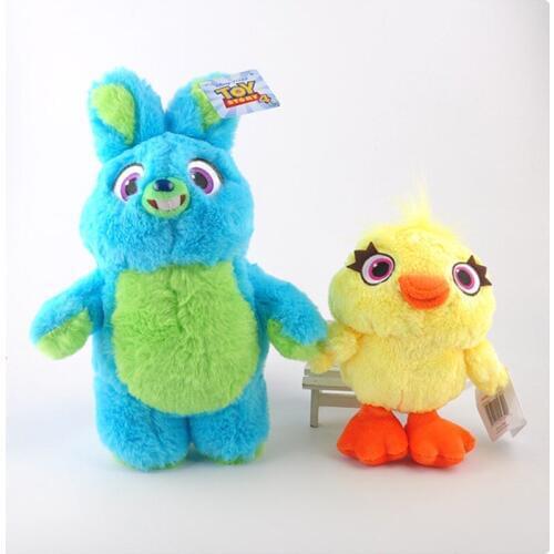 2019 Movie Disney Toy Story 4 Forky Bunny Ducky Alien Buzz Lightyear Plush Doll Toy A birthday present for your child