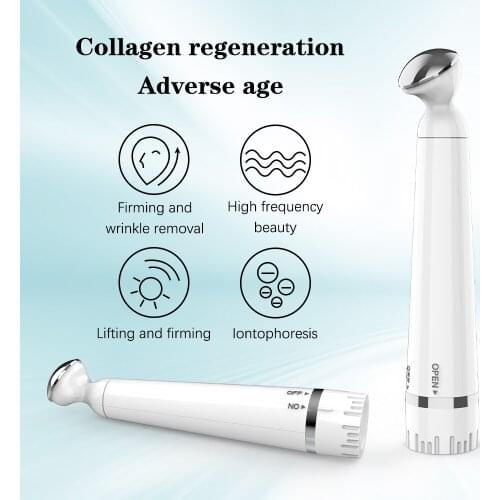Heating Therapy Ions Electric Vibration Eye Massager Stick Anti-Ageing Wrinkle Dark Circle Wrinkle Removal Beauty Lift Eye Care