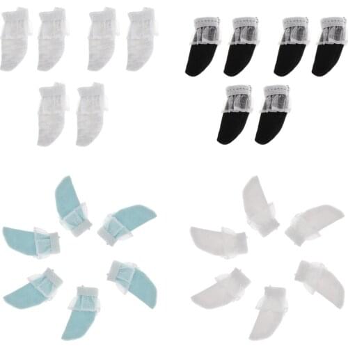 Fashion Dolls Anklet Lace Socks For 1/6 Ball Jointed Dolls BJD Doll Dress Up Outfits Accessories