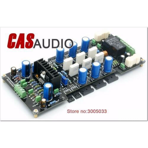 LME49810 300W Mono Amplifier Board DC Servo HIFI Amplifier For DIY Audio LME49810 2SA1943 2SC5200 Transistor Speaker Protection
