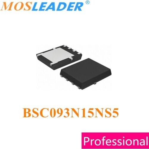 Mosleader BSC093N15NS5 TDSON8 50PCS QFN8 N-Channel 150V 87A Bulk new Refurbished high quality Original