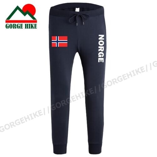 Norway Norge NOR Norwegian Nordmann NO mens pants joggers jumpsuit sweatpants track sweat fitness fleece tactical casual nation