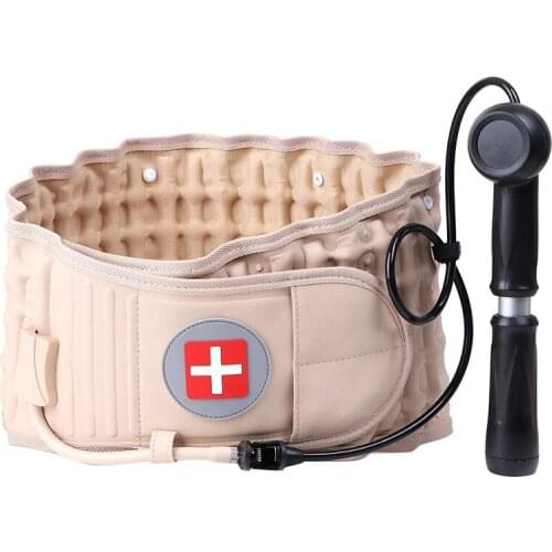 NEW-Back Decompression Belt Lumbar Support Back Waist Brace Spinal Support Pain Size for 29-49 Inches Waist Great Gift