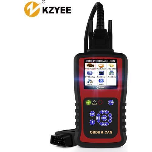 KZYEE KC501 OBD2 Code Reader ABS SRS Engine Check Live Data Freeze Frame EVAP OBDII Automotive Scanner ODB OBD Diagnostic Tool