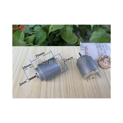 Brand new Mabuchi 140 micro DC motor RE-140RA-18100 1.5V-3V 21*25mm toy/small fan motor