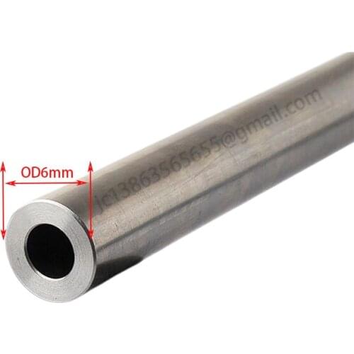 Metal Tube Carbon Steel Pipe ASTM SCH Tubing OD 6mm ID 4mm Length 20CM Used In Automobile Kitchen Machinery Processing 10mm