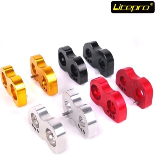 Lipepro V Brake Extender Folding Bike Road Bicycle Pillar Lengthen Refiting Accessories Silver Black Red Gold