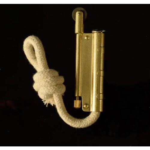 Outdoor Windproof Cotton Rope Kerosene Lighter Grind Wheel Pink Fmale Open Fmale Lighters Smoking Cigarette Men Accessories Gift