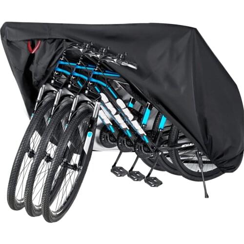 Waterproof Bike Cover Dust Proof Cloth Mountain Bike Cover Rain Indoor Bicycle Cover For 3 Bikes Mountain Cycling Accessory19-32