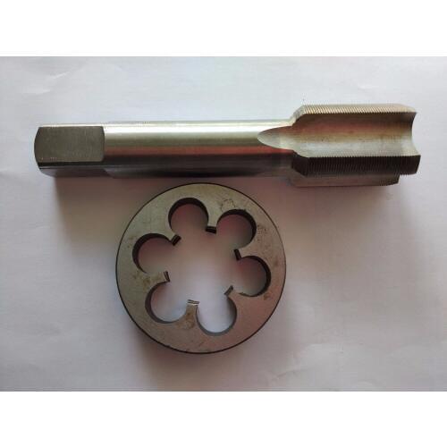 1 Set HSS Right Hand Die and Tap threading 1 3/16 " - 8UN 12UN 16UN 18UNEF 20UN 28UN