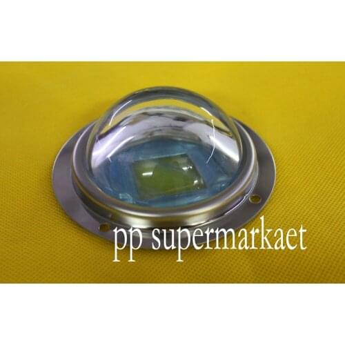 1 Set 70mm LED Optical LED Lens + 79mm Reflector Collimator Base + 91mm Fixed Bracket 4 in 1 For 20W-100W High Power LED