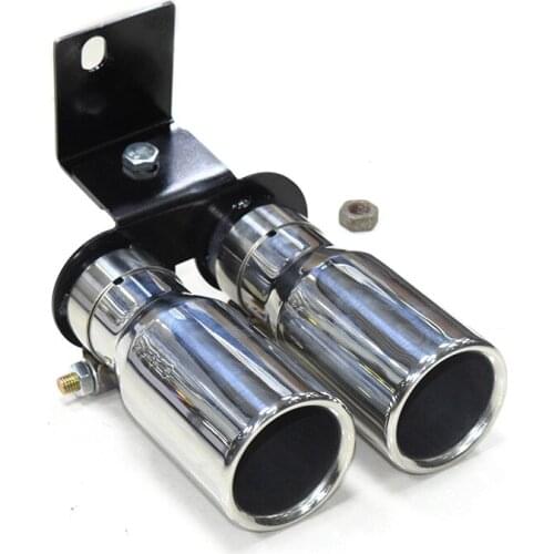 1 PCS Car Exhaust Tip For F30 320i 330i 328i B48 2017-2018 Stainless Steel Muffler Tips 70MM Outlet Tailpipe Nozzles