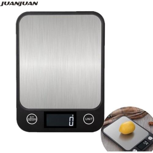 10kg 1g Kitchen Scale LCD Digital Electronic Food Scale Weighing Scale Balance Weight Measuring Tools 30%off