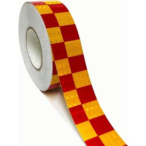 5cmx10m/Roll Reflective Tape Safety Caution Warning Reflective Adhesive Tape Sticker For Truck Motorcycle Bicycle Car Styling