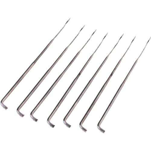 7 Pieces Wool Felting Needles Spiral Shape Durable Needle Felting Holder Handle Wool Felt Set DIY Tools