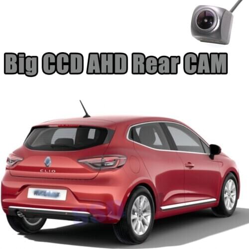 Car Big CCD Rear Camera For Renault Clio V 5 2019 2020 Reversing Super Night View AHD 720 1080 WaterPoof Back CAM