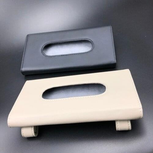 Car Sun visor Tissue Boxes For Quest GT-R 370Z Note Sway Micra Pulsar Maxima Terra KICKS IMQ Rogue Xmotion ARMADA Serena NAVARA