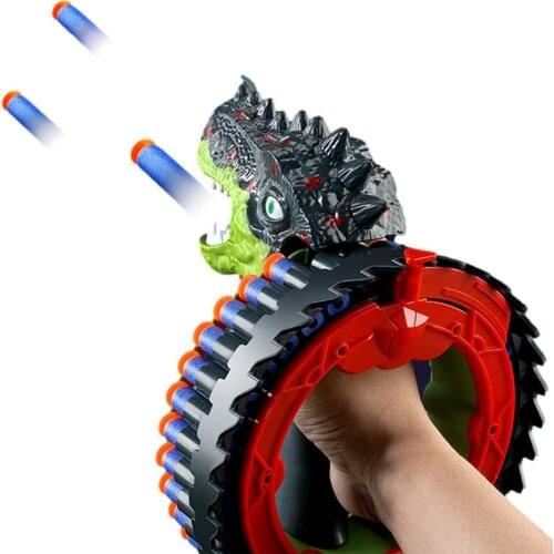 Bracelet 34 Burst Dinosaur Roar Electric Blasting Toy Gun Electric Burst with Realistic Texture Game Bracelet Electric Gift