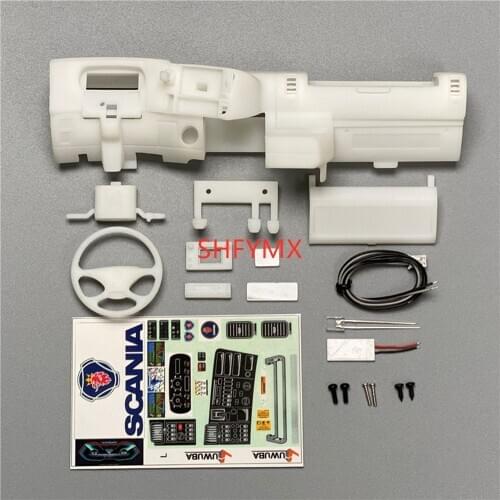 Toys Hercules Model Tractor Models Scania R620 R470 Drive Cab Interior Center Console Kits