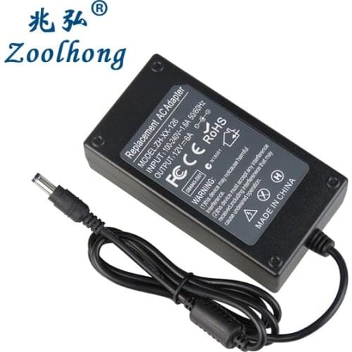 12V Power Supply DC12V 6A Transformer AC 110V 220V