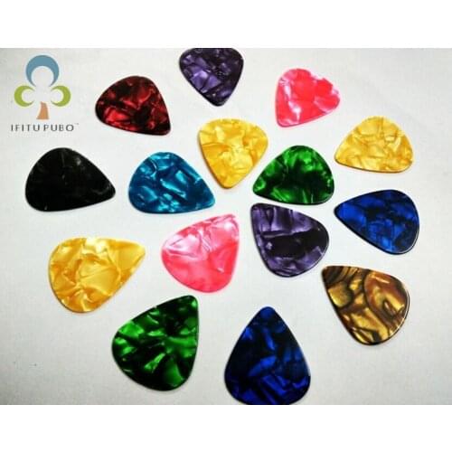 Multiple specification Box Case Colorful Guitar Metal Picks Mediator Thickness 0.58 0.71 0.81 0.96 1.2 1.5mm Finger Shrapnel DDJ