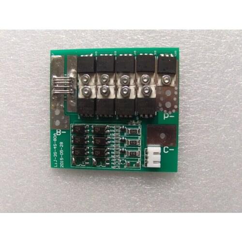 NEW 1PC 3 string 12V 40A lithium battery protection board with balanced FOR inverter