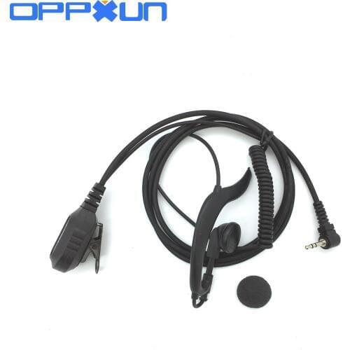 NEW 1 Pin G Shape Earpiece Headset Mic for Motorola Walkie Talkie Two Way Radio TLKR T3 T4 T5 T270 T280 T5428 MB140R Accessories