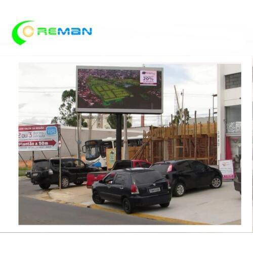 P6 P8 P10 Fixed Installation Full Color Giant Advertising Outdoor Led Screen P6 video led wall HD