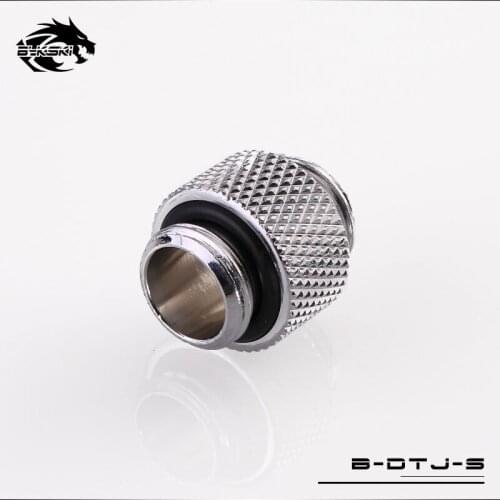 BYKSKI G1/4'' to G1/4'' Dual External Thread Connection double male adapter thread 4.5MM connector for water cooling B-DTJ-S
