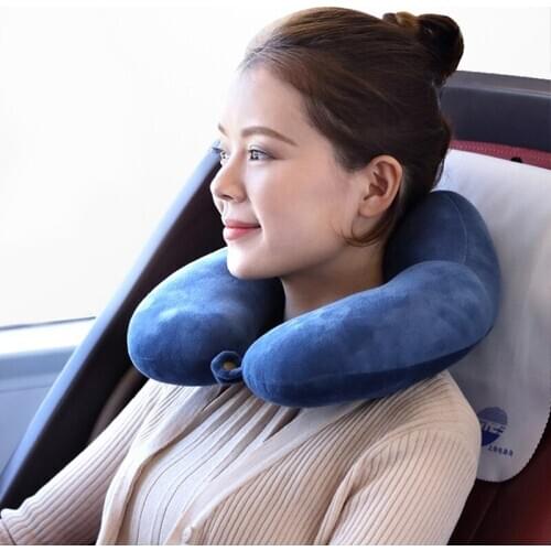 Car headrest Car neck pillow Vehicle pillow U-type pillow Cervical spine protection Memory cotton Comfortable and breathable