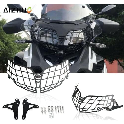 Motorcycle Modification Grille FOR Bennlli TRK502 TRK 502 X TRK502X 2018-2021 Headlight Guard Lense Cover Protector Accessories