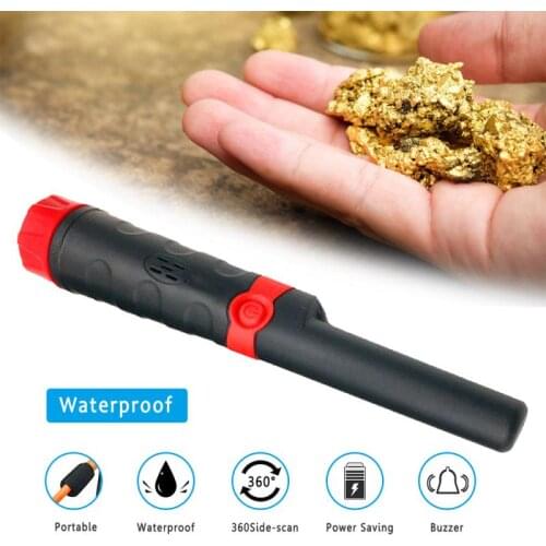 Handheld Underwater Waterproof Metal Detector High Sensitivity Pin Pointer All Metal Gold Finder Metal Positioning Rod