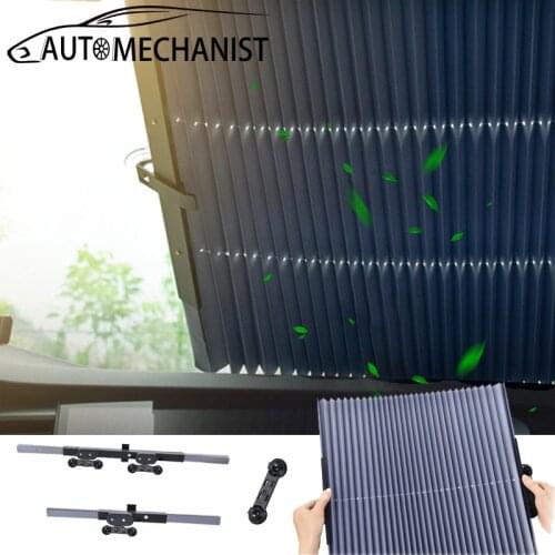 Car Sun Protection Windshield Sunshade for Car Front Window Sun Shade Parasol Anti-UV Curtains Auto Interior Protector Accessori