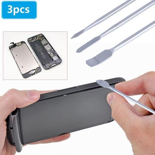 Universal 3 pcs/set Metal Spudger Mobile Phone Repairing Opening Tools for iPhone for Samsung Laptop Tablet Repairing Tools