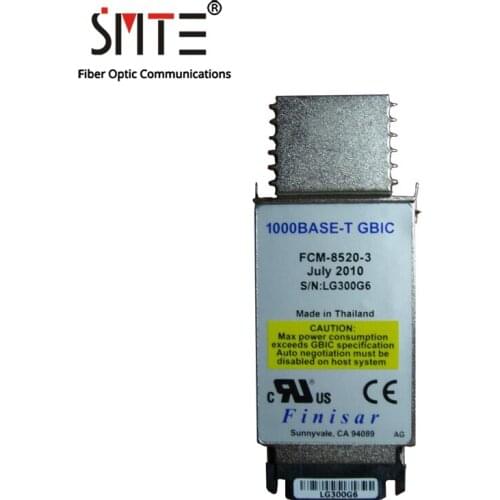 Finisar FCM-8520-3 1000BASE-T GBIC RJ45 Fiber Optical Module