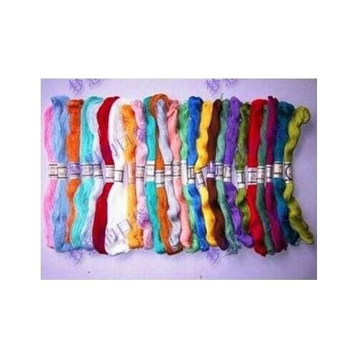 Embroidery Thread Floss Skein 447 Pcs(One Colour One PC) 100% Cotton Similar DMC Cross Stitch Thread
