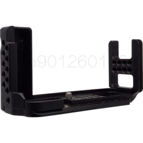 X-T100 XT100 Quick Release L-Shaped Plate Bracket Hand Grip with 1/4" Screw Fits for FUJIFILM XT100