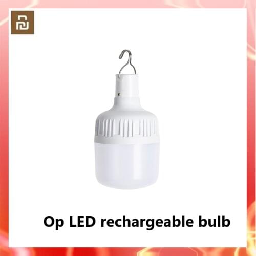 Xiaomi Op LED rechargeable bulb for indoor and outdoor Emergency Light Bulbs Battery Portable for Power Outage Home Hurricane