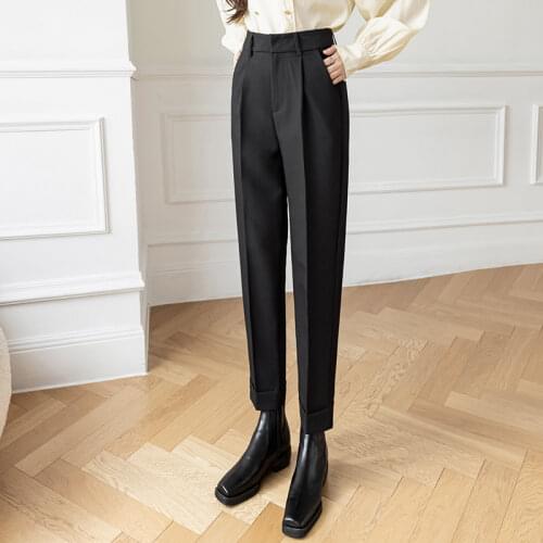YIHERMI Women's Straight Trousers
