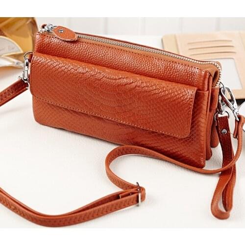 YOUSE Brand 2021 New Leather Fashion Lady Handbag Serpentine handbags Clutch Cross-body Bags Clutch Bags Mini Cross-body Bags