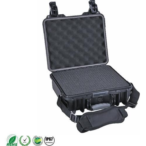 ABS Plastic Toolbox Sealed Tool Case Safety Waterproof Toolbox Protective Box With Foam