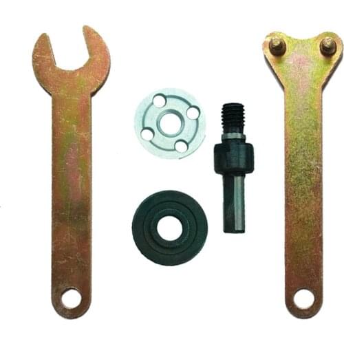 5pc 10mm 6mm Electric Drill conversion angle grinder connecting rod for cutting Disc polishing Wheel Metal Handle holder adapter