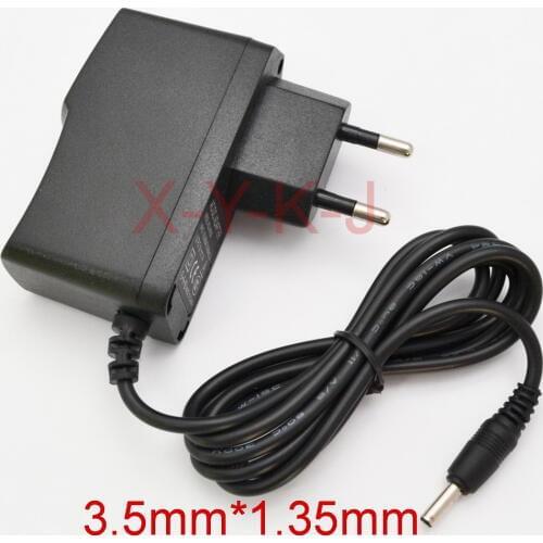 50PCS 7.5V 1A High quality AC 100V-240V Converter Switching power adapter DC 7.5V 1A 1000mA Supply EU Plug DC 3.5mm x 1.35mm