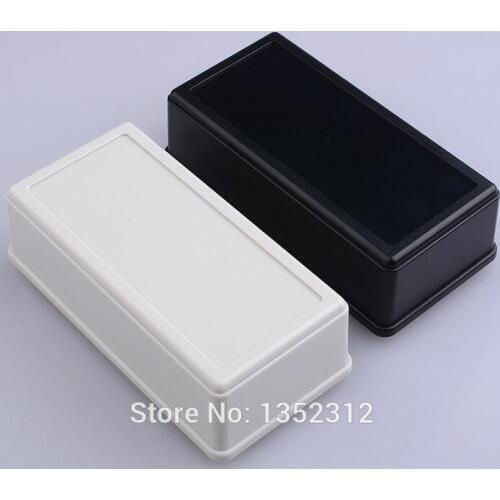 Free shipping 120*60*35mm 2 pcs/lot plastic housing enclosure for electrical electronic enclosure DIY plastic project case
