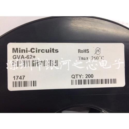GVA-62+ SMT Gain Block, 10 - 6000 MHz, 50Ω