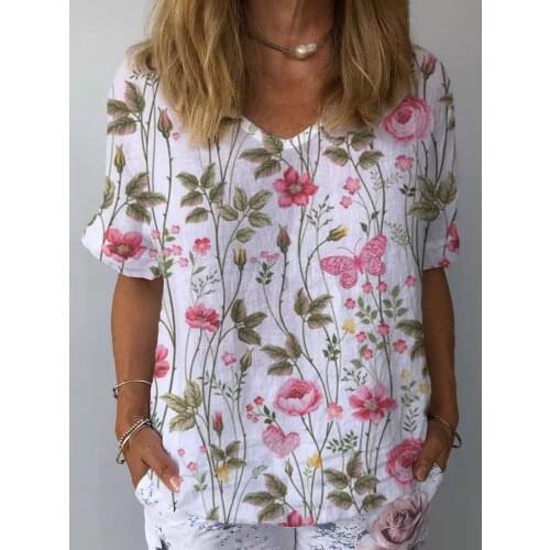 JUNGLiZY Women's T-shirts With Print